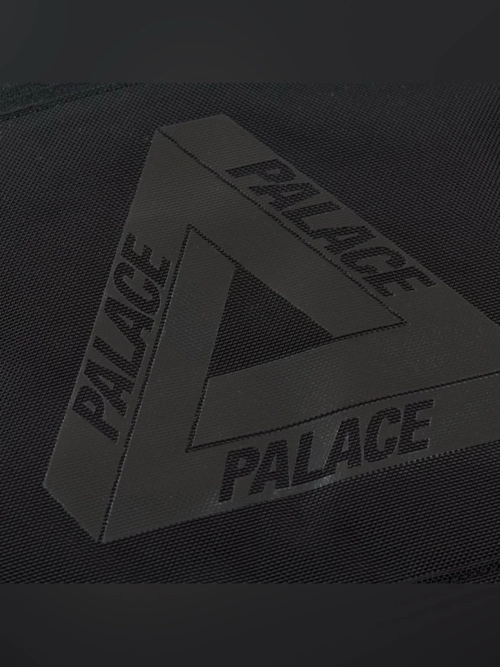 Palace Cordura RS Shoulder Bag Black Graphite Men's SS24 Logo Travel Gym Work